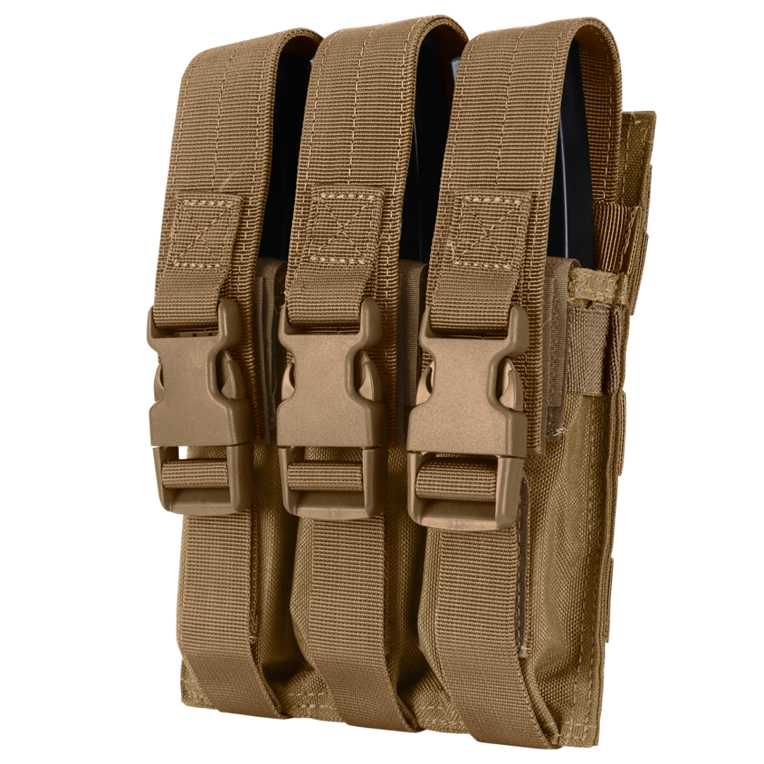 Pochette Condor — Triple MP5 Mag Pouch — Brun coyote