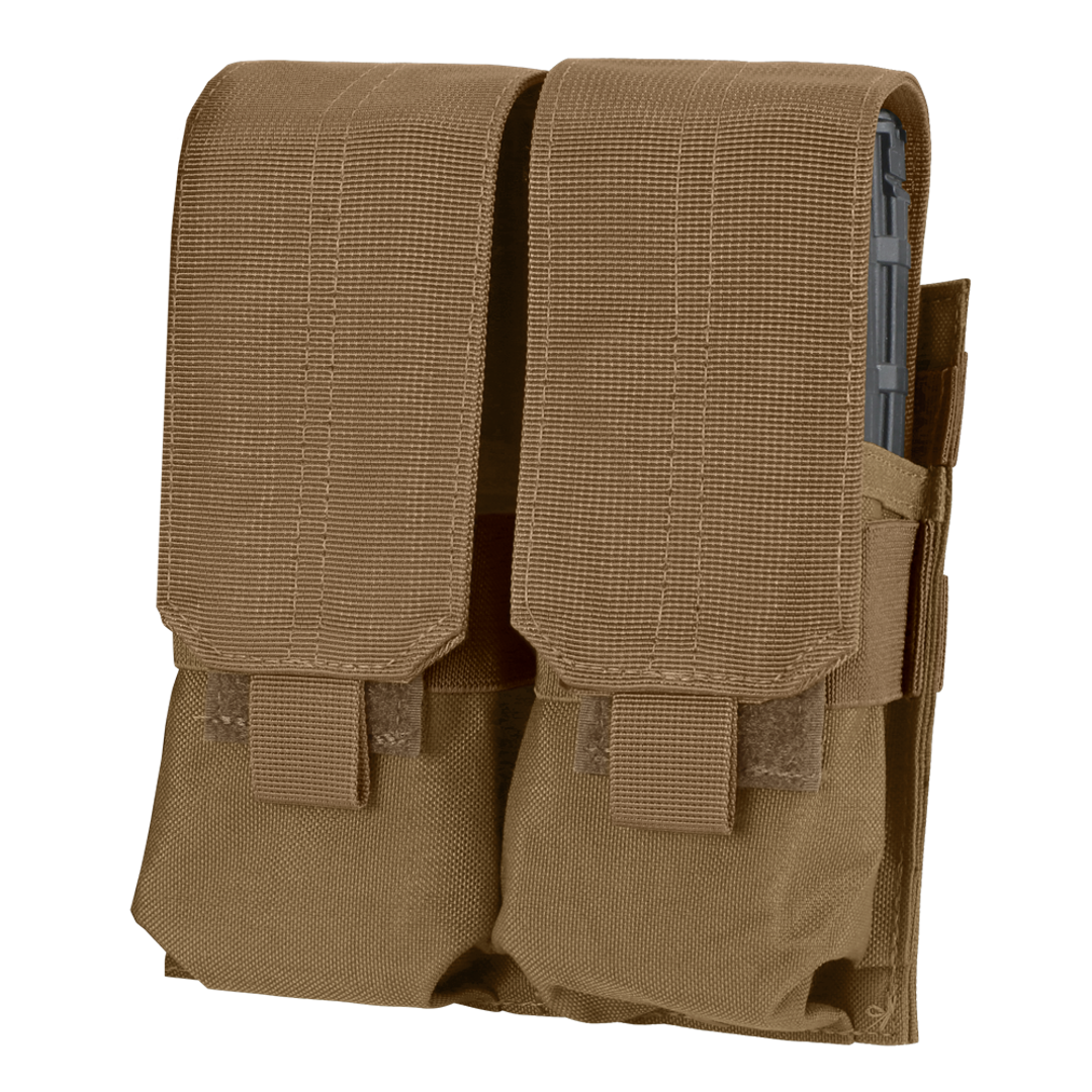 Pochette Condor — Double M4 Mag Pouch — Brun coyote