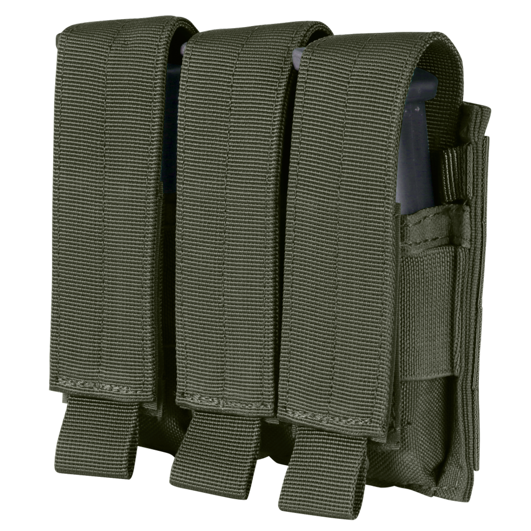 Pochette Condor — Triple Pistol Mag Pouch — Vert ranger