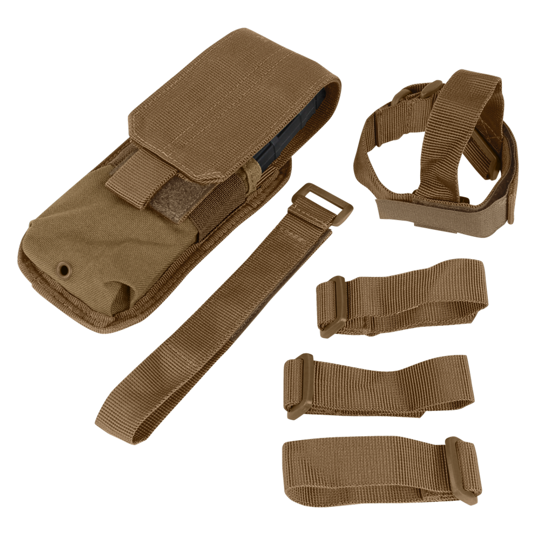 Pochette Condor — M4 Buttstock Mag Pouch — Brun coyote