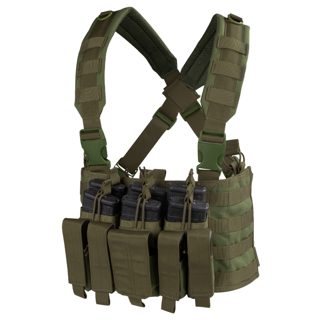 Harnais de poitrine Condor — Recon Chest Rig — Vert olive