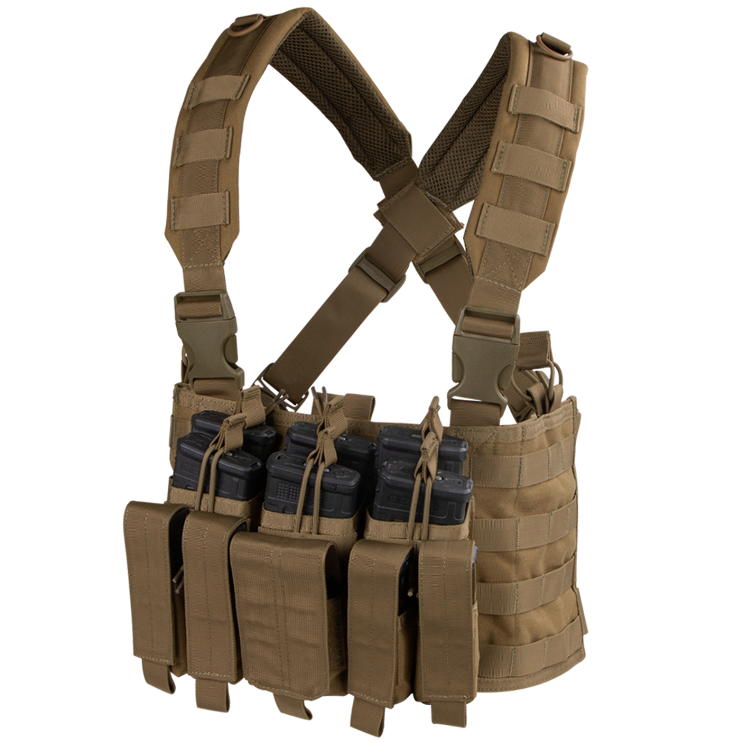 Harnais de poitrine Condor — Recon Chest Rig — Brun coyote