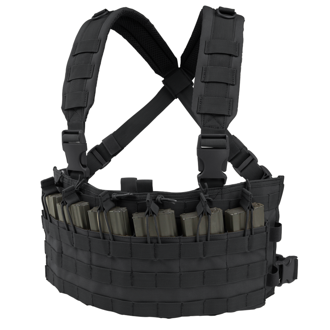 Harnais de poitrine Condor — Rapid Assault Chest Rig — Noir