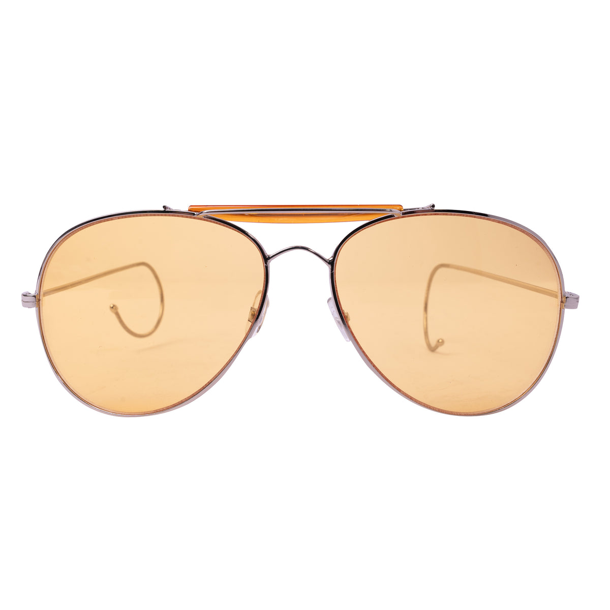 Rothco Aviator Air Force Style Sunglasses - Color : Yellow, Packaging : Military Printed Case & Box