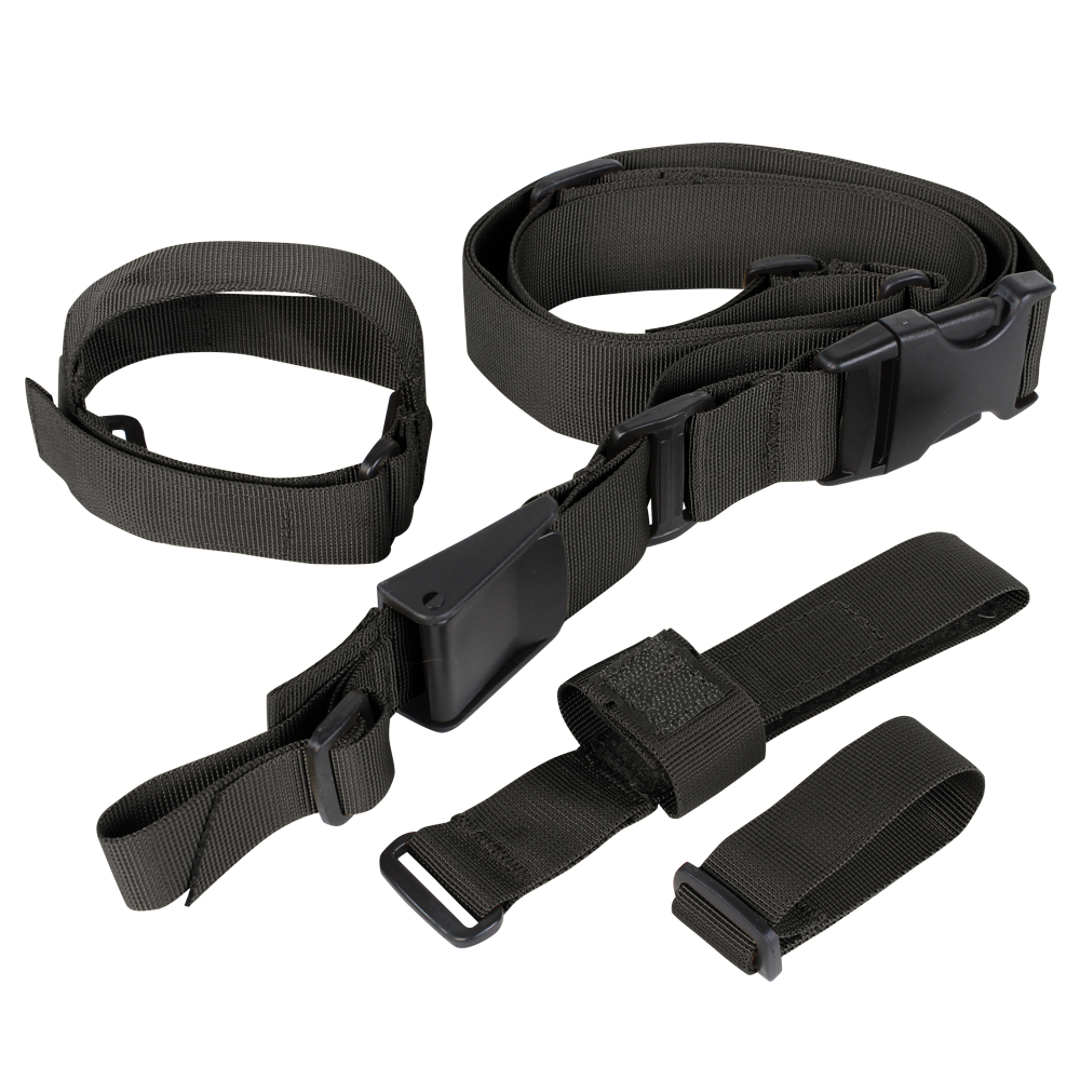 Sangle Condor — Tactical 3-Point Sling — Noir