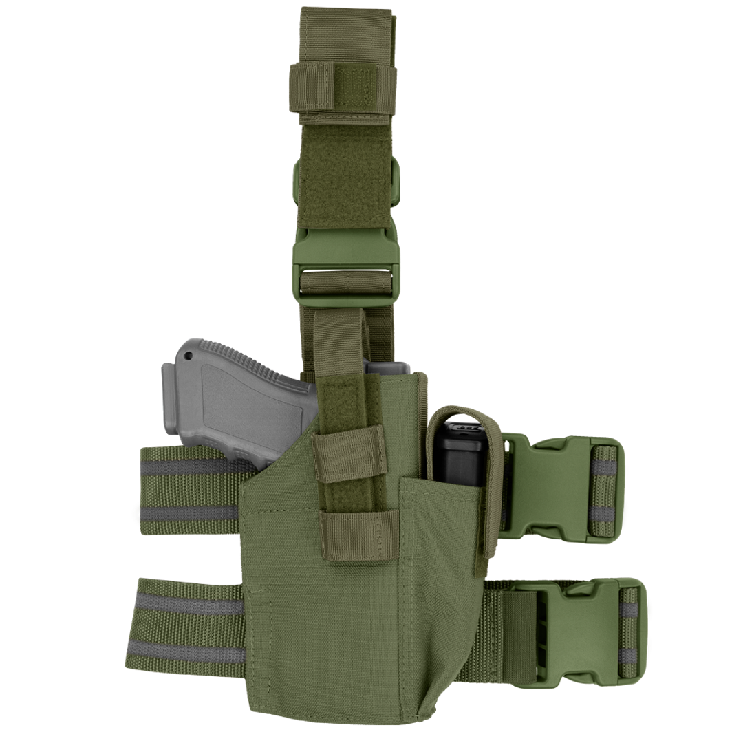 Équipement tactique Condor — Tactical Leg Holster — Vert olive