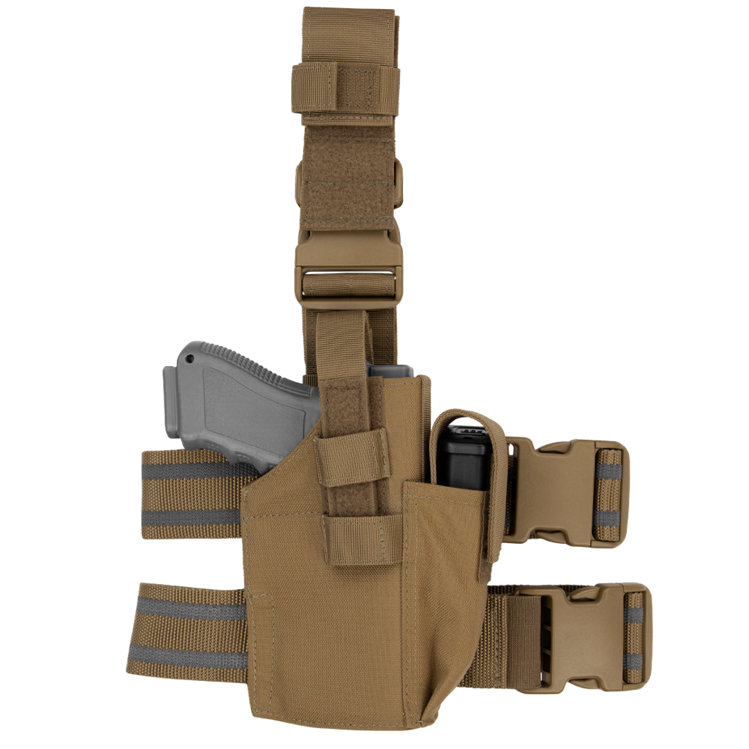 Équipement tactique Condor — Tactical Leg Holster — Brun coyote