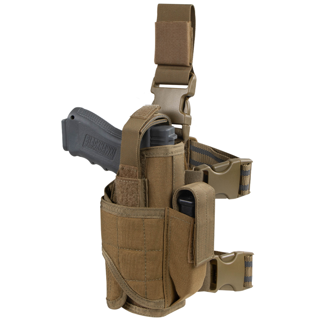 Équipement tactique Condor — Tornado Tactical Leg Holster — Brun coyote