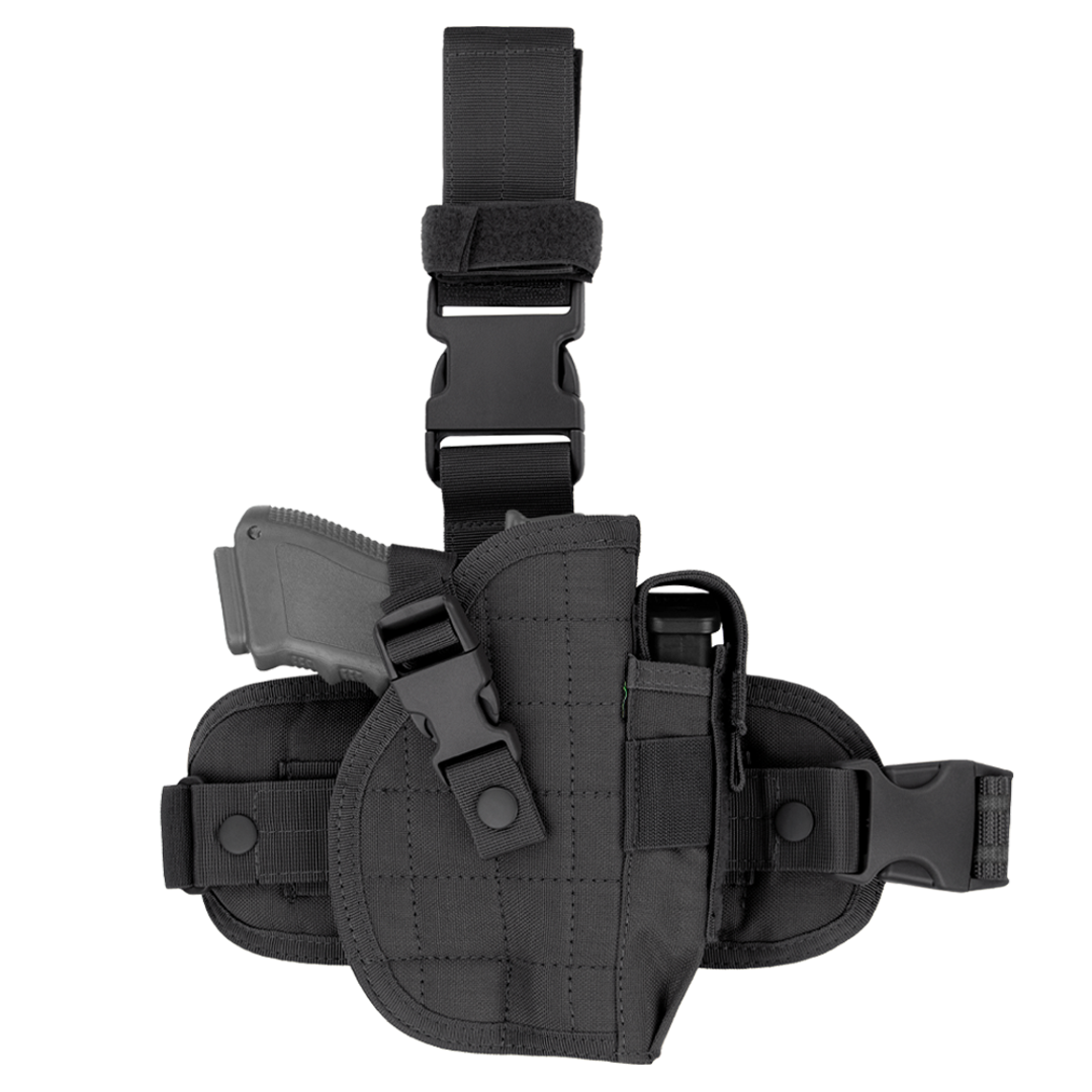 Équipement tactique Condor — Universal Leg Holster — Noir