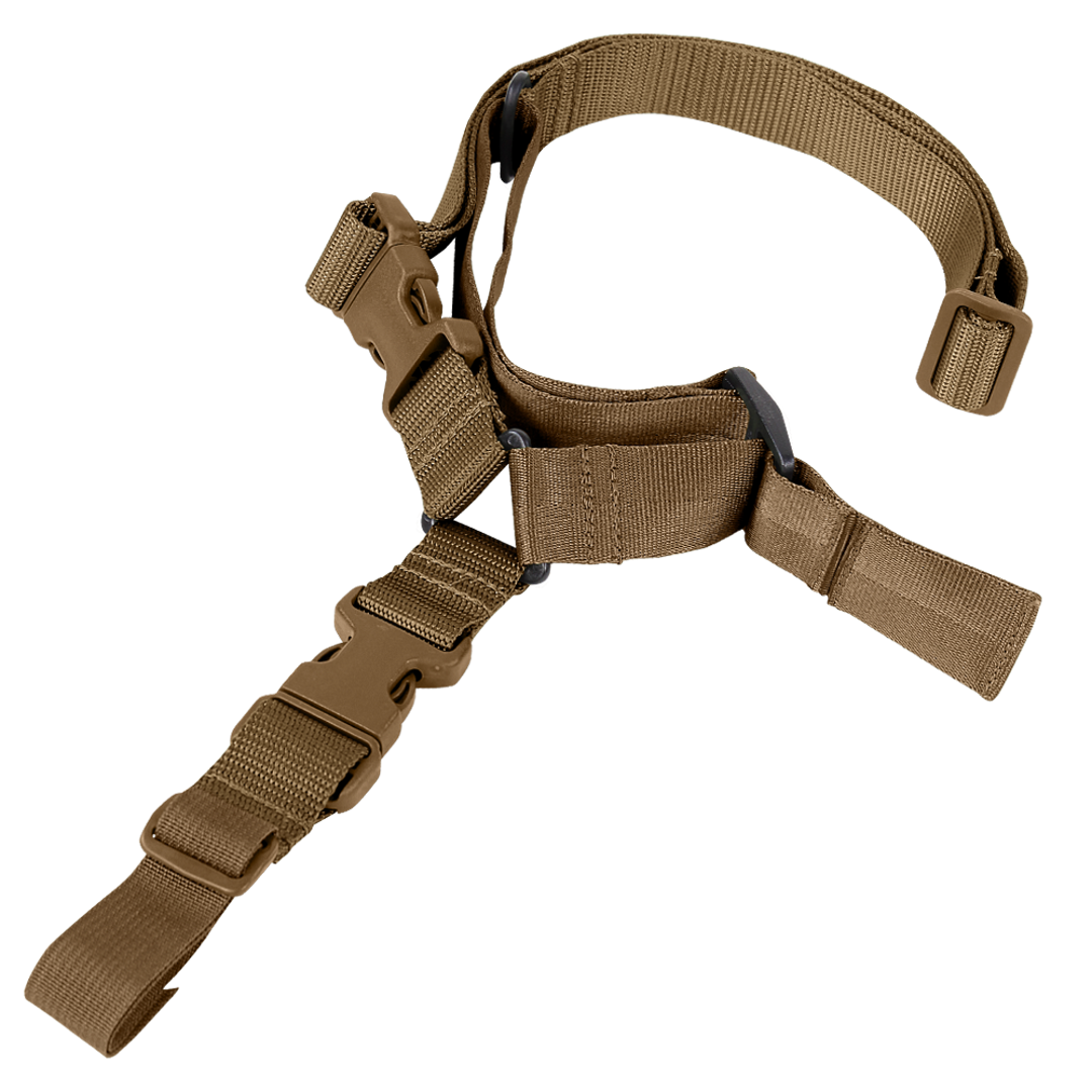 Sangle Condor — Quick 1-Point Sling — Brun coyote