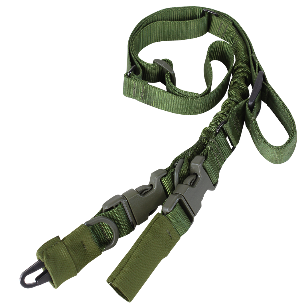 Sangle Condor — Stryke Single Bungee Conversion Sling — Vert olive