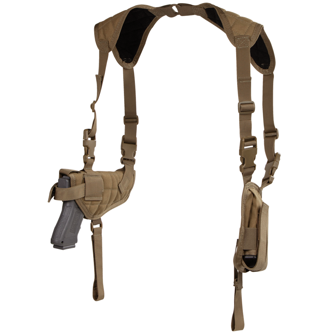 Étui Condor — Universal Shoulder Holster — Brun coyote
