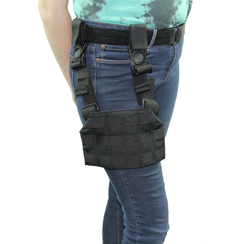 Compact Strike DROP LEG PLATFORM with 2 Rows X 6 Slots, 1 Row x4 slots