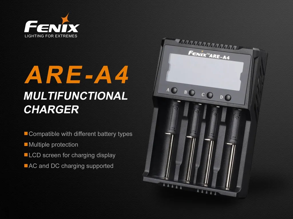 Fenix ARE-A4 – 4 Channels Battery Charger