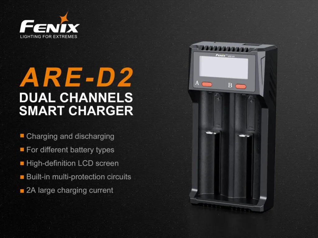 Fenix ARE-D2 – 2 Channels Battery Charger