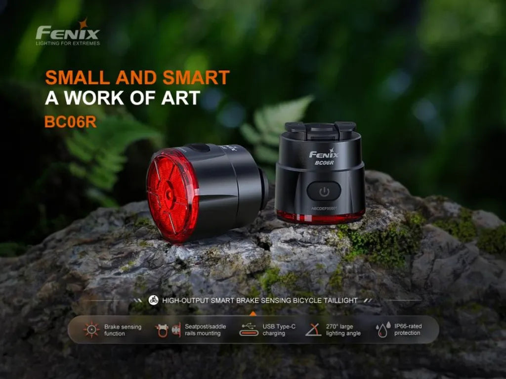 Fenix BC06R – High-Output Smart Brake Sensing Bicycle Taillight