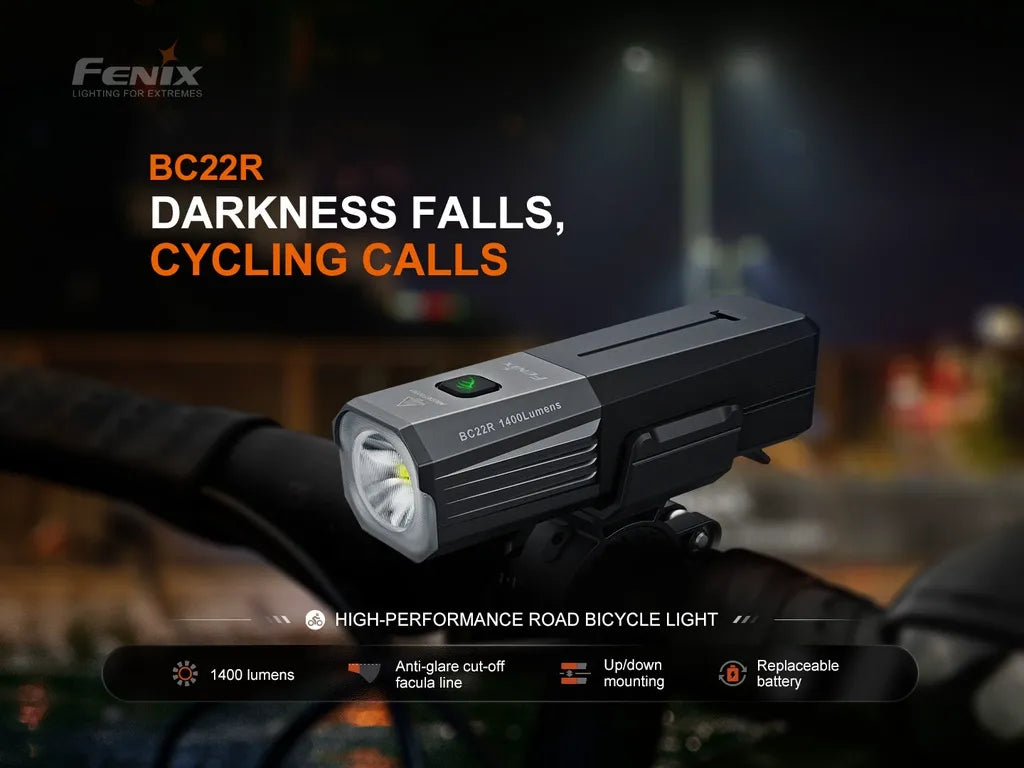 Fenix BC22R – High-performance Road Bicycle Light
