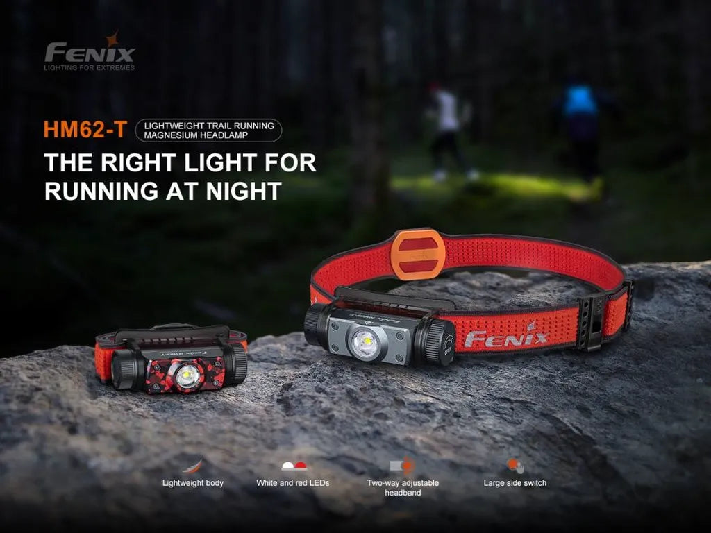 Fenix HM62-T – Lightweight Trail Running Magnesium Headlamp