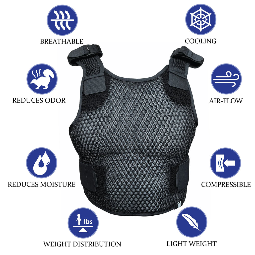 Gilet de ventilation MILITAUR réglable (unisexe)