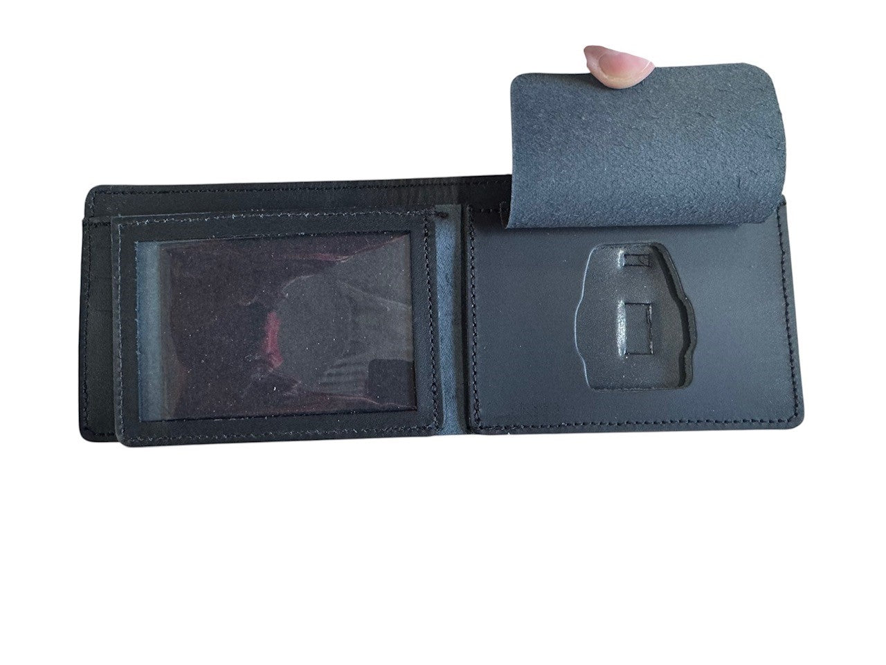 Porte feuille avec plaque du spvm #62