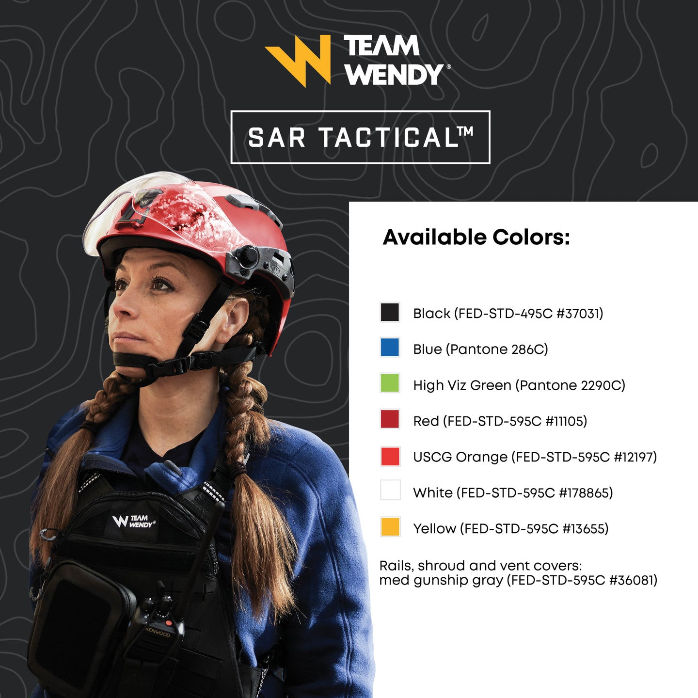 Casque Team Wendy SAR Tactique