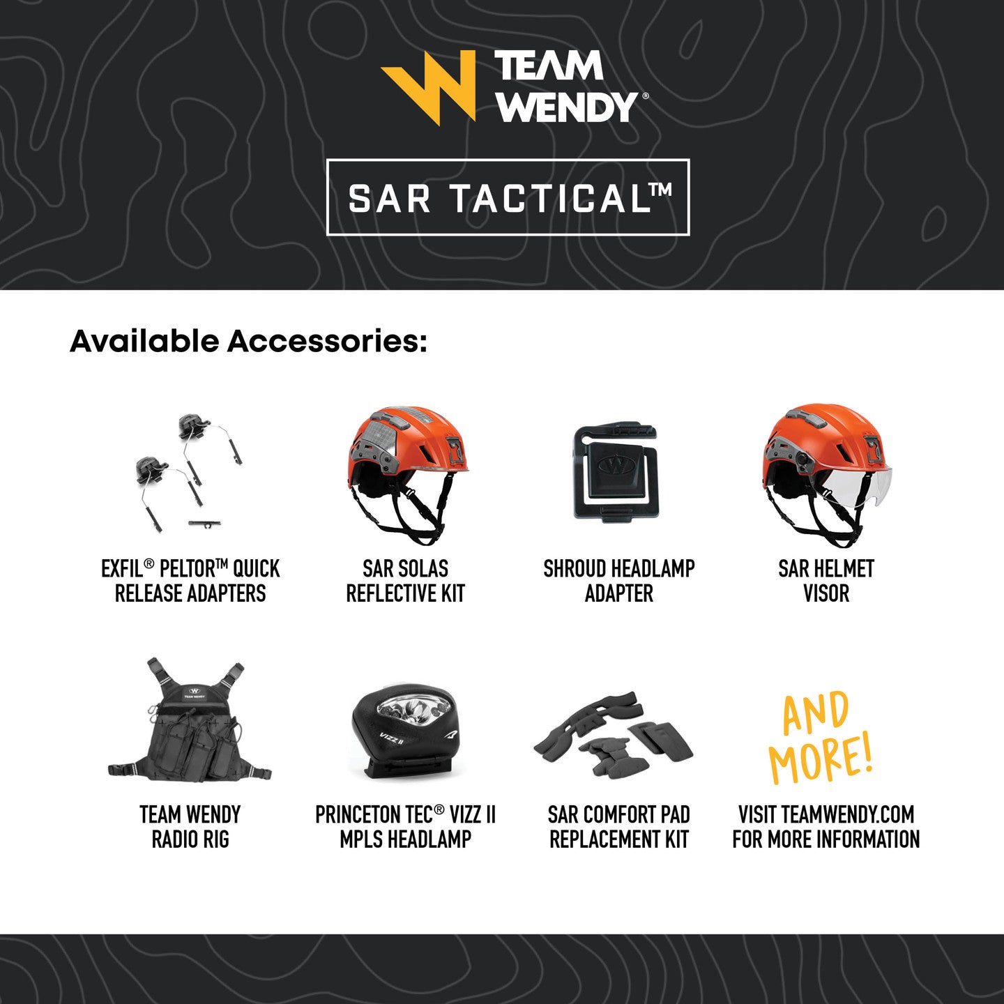 Casque Team Wendy SAR Tactique