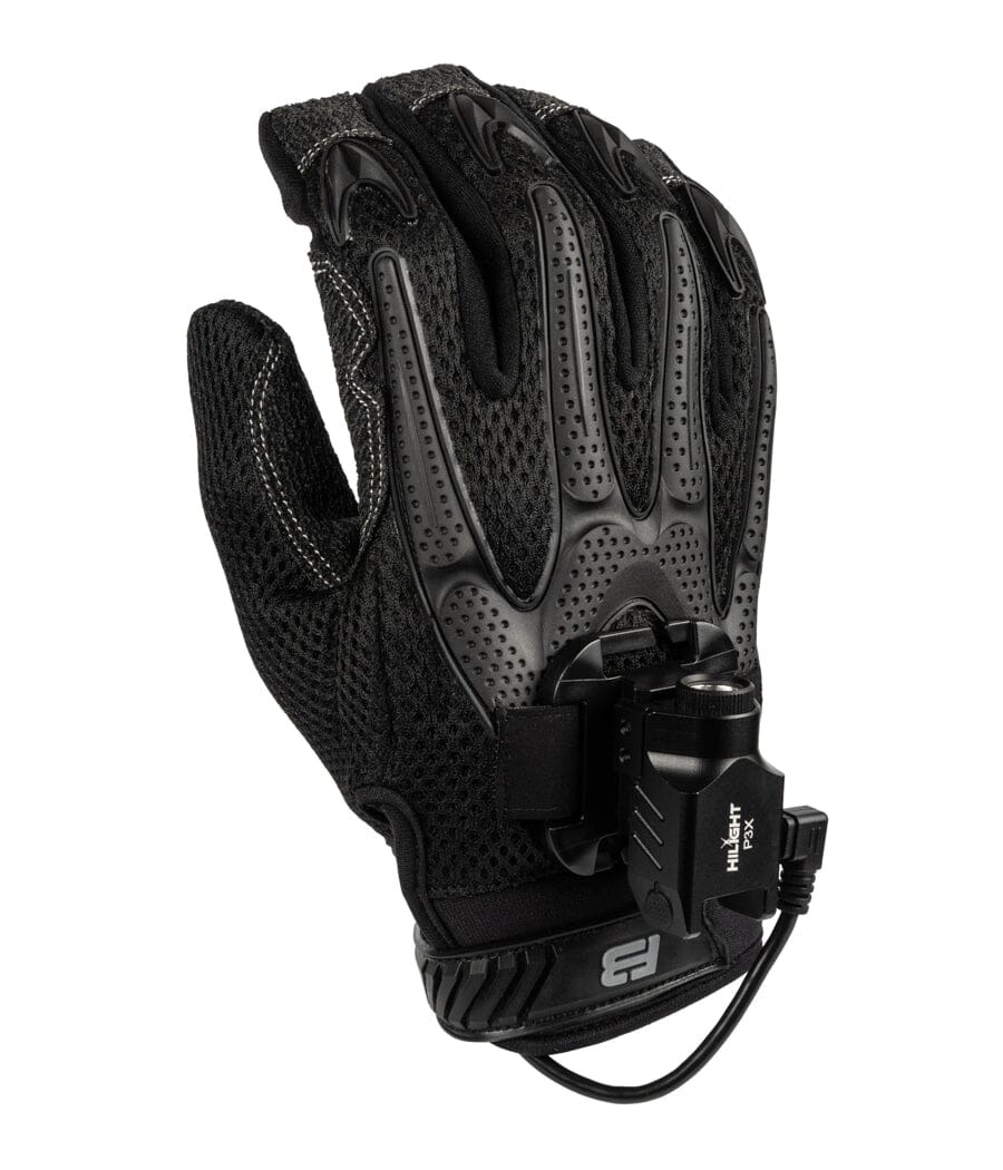 Gants Titan K-9 avec lampe HiLight P3X